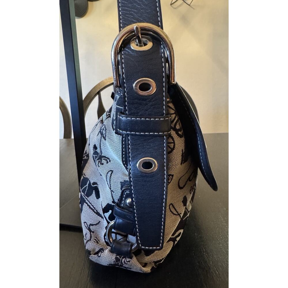 Coach Horse And Carriage Cargo Flap Bag - Picture 4 of 10